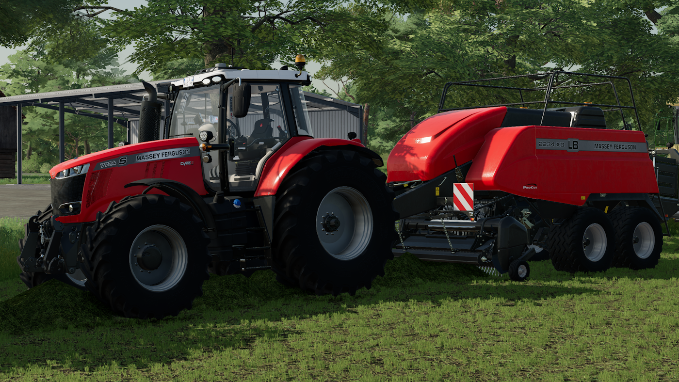 Massey Ferguson LB 2200 Gen2 Balya Makinası Paketi ModHub'da Güncelleme Aldı !!!